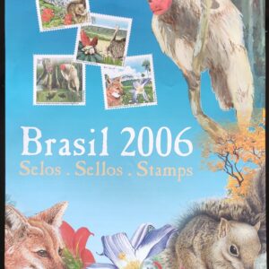 Envelope Colecao Anual de Selos 2006 Sem Selo