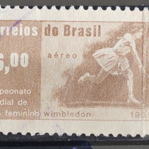 A 101 Selo Aereo Tenis Feminino Maria Ester Bueno 1960 Circulado 3