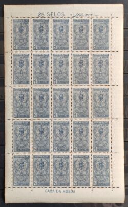 A 104 Selo Campanha Erradicacao da Malaria Saude 1962 Folha