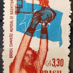 A 87 Selo Brasil Campeao Mundial de Basquete 1959 5