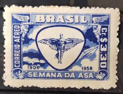 A 88 Selo Aereo Semana da Asa Aviao Aviacao 1959 4