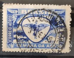 A 88 Selo Aereo Semana da Asa Aviao Aviacao 1959 Circulado 5