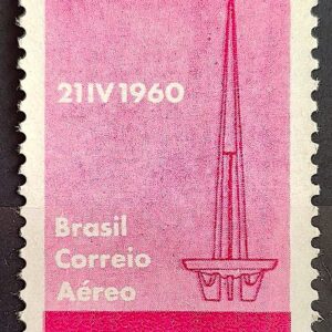 A 95 Selo Aereo Inauguracao de Brasilia Torre de TV Comunicacao 1960 2