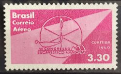 A 97 Selo Congresso Eucaristico Nacional Curitiba 1960 2