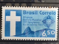 A 98 Selo Aereo Congresso da Alianca Batista Religiao 1960 4
