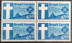 A 98 Selo Aereo Congresso da Alianca Batista Religiao 1960 Quadra