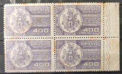 C 128 Selo Centenario de Olinda Pernambuco Brasao 1938 Quadra