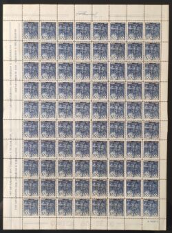 C 146 Selo Pro Juventude 1939 Folha