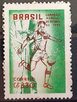 C 430 Selo Brasil Campeao Mundial de Futebol Suecia 1959 2