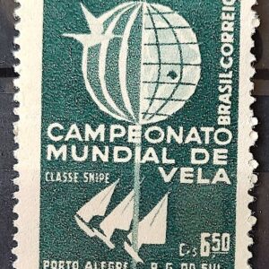 C 440 Selo Campeonato Mundial de Vela Classe Snipe Porto Alegre 1959 1