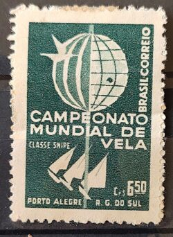 C 440 Selo Campeonato Mundial de Vela Classe Snipe Porto Alegre 1959 3