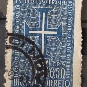 C 441 Selo Coloquio de Estudos Luso Brasileiros Bahia Portugal 1959 Circulado 7