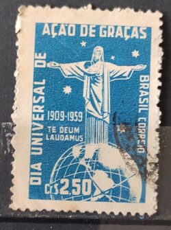 C 443 Cinquentenario Dia de Acao de Gracas 1959 Circulado 6