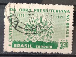 C 444 Centenario Obra Presbiteriana Religiao 1959 Circulado 7
