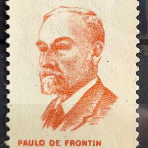 C 451 Selo Centenario Engenheiro Paulo de Frontin 1960 1