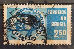 C 457 Selo Cinquentenario dos Colegios Sacre Coeur de Marie Educacao 1961 Circulado 4