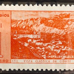 C 462 Selo Aniversario Cidade de Ouro Preto 1961 2