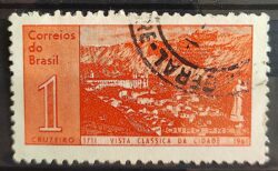C 462 Selo Aniversario Cidade de Ouro Preto 1961 Circulado 2