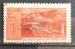 C 462 Selo Aniversario Cidade de Ouro Preto 1961 Circulado 5