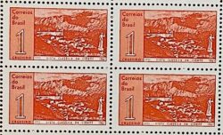 C 462 Selo Aniversario Cidade de Ouro Preto 1961 Quadra 1