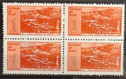 C 462 Selo Aniversario Cidade de Ouro Preto 1961 Quadra 2