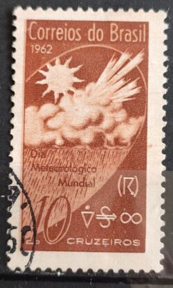 C 469 Selo Meteorologia 1962 Circulado 1