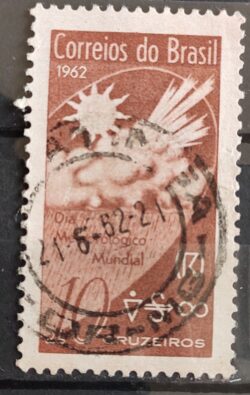 C 469 Selo Meteorologia 1962 Circulado 2