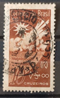 C 469 Selo Meteorologia 1962 Circulado 6