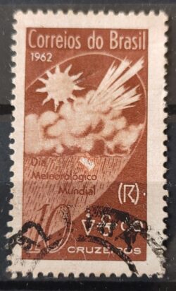C 469 Selo Meteorologia 1962 Circulado 7
