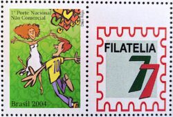 C 2558 Selo Personalizado Romance Abraco 2004