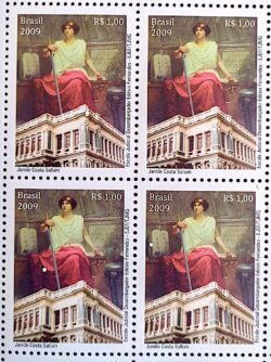 C 2821 Selo Escola Judicial Desembargador Edesio Fernandes Direito 2009 Quadra