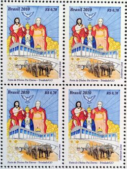 C 2980 Festa do Divino Pai Eterno Trindade Goias Igreja Boi Religiao 2010 Quadra