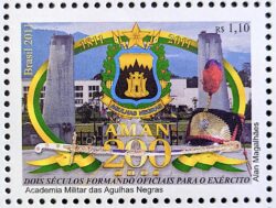 C 3084 Selo Academia Militar de Agulhas Negras Educacao 2011
