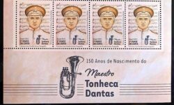 C 3987 Selo Maestro Tonheca Dantas Musica Bombardino 2021 4 Selos Com Vinheta