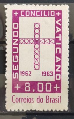 C 486 Selo Concilio Ecumenico Vaticano Religiao 1963 2