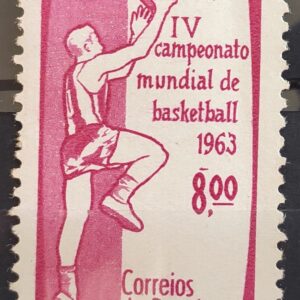C 488 Selo Campeonato Mundial de Basquete 1963 MH