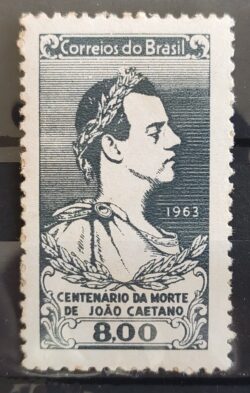 C 494 Selo Centenario da Morte Ator Joao Caetano dos Santos Teatro 1963 2