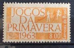 C 500 Selo Jogos da Primavera Arco e Flecha 1963 2