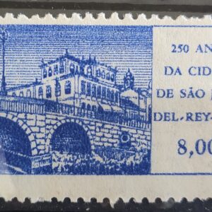 C 503 Selo Aniversario de Sao Joao del Rei Ponte Arquitetura 1963 1