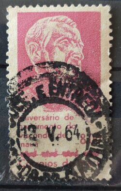 C 505 Selo Visconde de Maua Empresario Economia 1963 Circulado 2