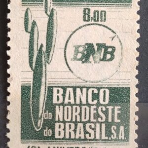 C 506 Selo Aniversario do Banco do Nordeste BNB Economia Cacto 1964 1