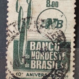 C 506 Selo Aniversario do Banco do Nordeste BNB Economia Cacto 1964 3