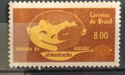 C 509 Selo Semana da Alimentacao Escolar Saude Educacao Crianca 1964 3