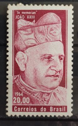 C 513 Selo Papa Joao XXIII Religiao Personalidade 1964 2