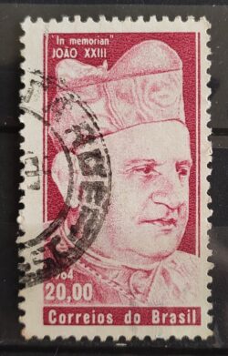 C 513 Selo Papa Joao XXIII Religiao Personalidade 1964 Circulado 2