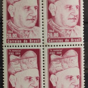 C 513 Selo Papa Joao XXIII Religiao Personalidade 1964 Quadra