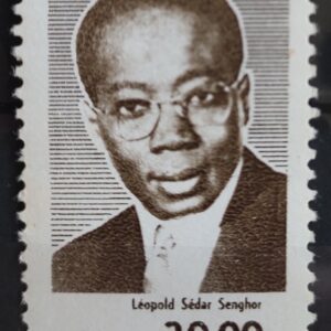 C 514 Selo Presidente do Senegal Leopold Sedar Senghor Personalidade 1964 1