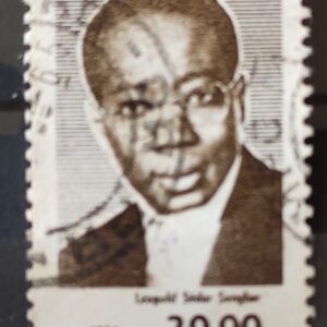 C 514 Selo Presidente do Senegal Leopold Sedar Senghor Personalidade 1964 Circulado 11