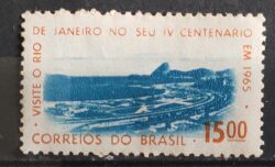 C 515 Selo 4 Centenario Cidade Rio de Janeiro Flamengo 1964 2