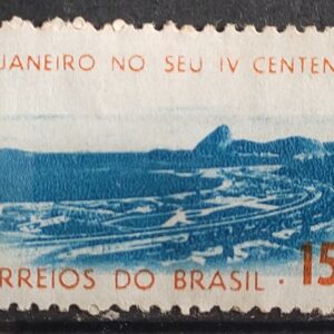 C 515 Selo 4 Centenario Cidade Rio de Janeiro Flamengo 1964 2